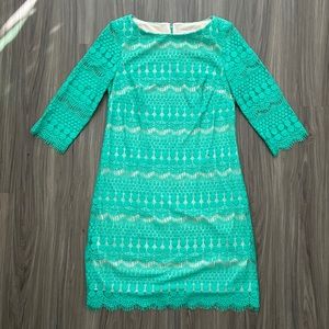 Jessica Howard Lace Sheath Dress